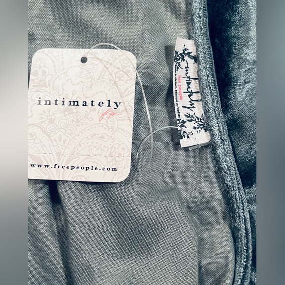 NWT Free People All Night Velvet Tunic - Picture 12 of 12